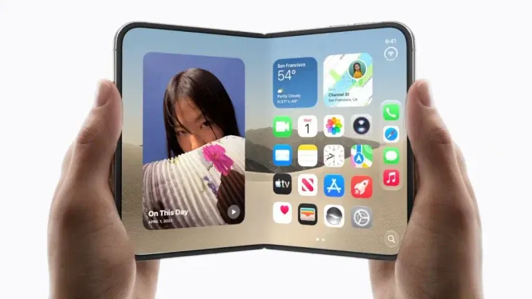 Apple täze egilýän iPhone Duo ekranyndaky çatlaklar barada düşündiriş berdi