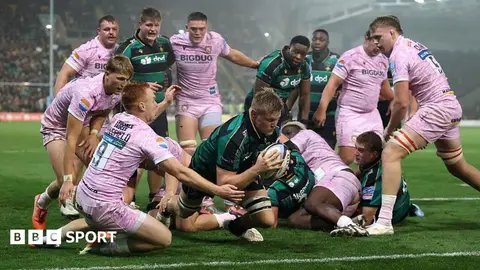 Northampton Saints Gloucester garşy yzyna gaýdyp ýeňiş gazandy