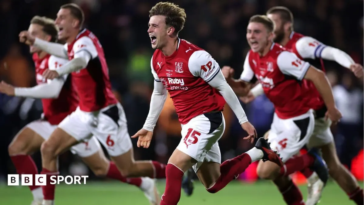 Fleetwood Townyň Arsenal garşy gazanan uly ýeňşi futbol taryhynda näderejede?