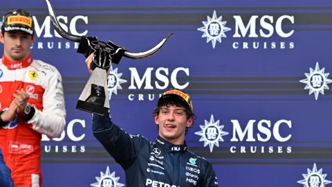 Kimi Antonelli Formula 1 dünýä çempiony bolmak üçin Meksikada öňde barýar