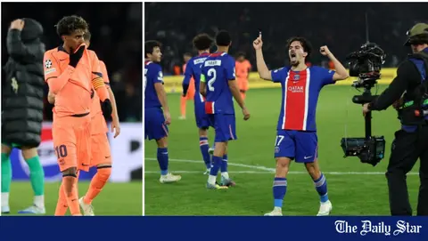 Barcelona PSG garşy üçinji gezek ýeňlişe sezewar boldy, ýöne umytlar bar