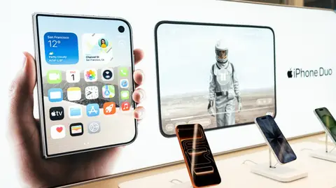 iPhone Duo bilen iň ýakyn deňeşdirilýän Android foldable telefony haýsy?