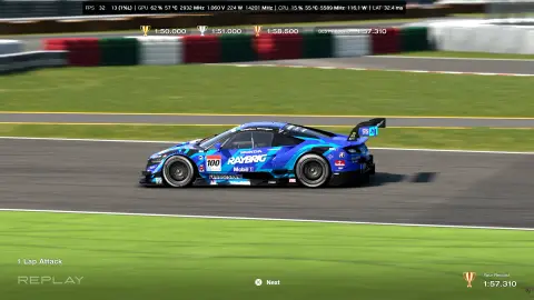 Gran Turismo 7 PC-de RTX 5090 we Ryzen 9 9950X3D bilen 4K-da 30 FPS görkezýär