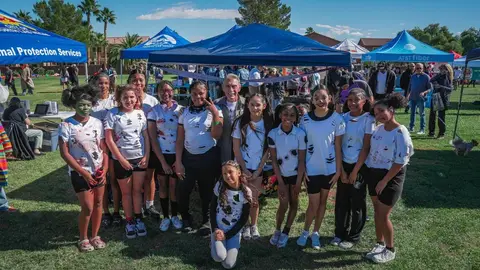 North Las Vegas şäherinde Paws in the Park baýramçylygy geçirildi