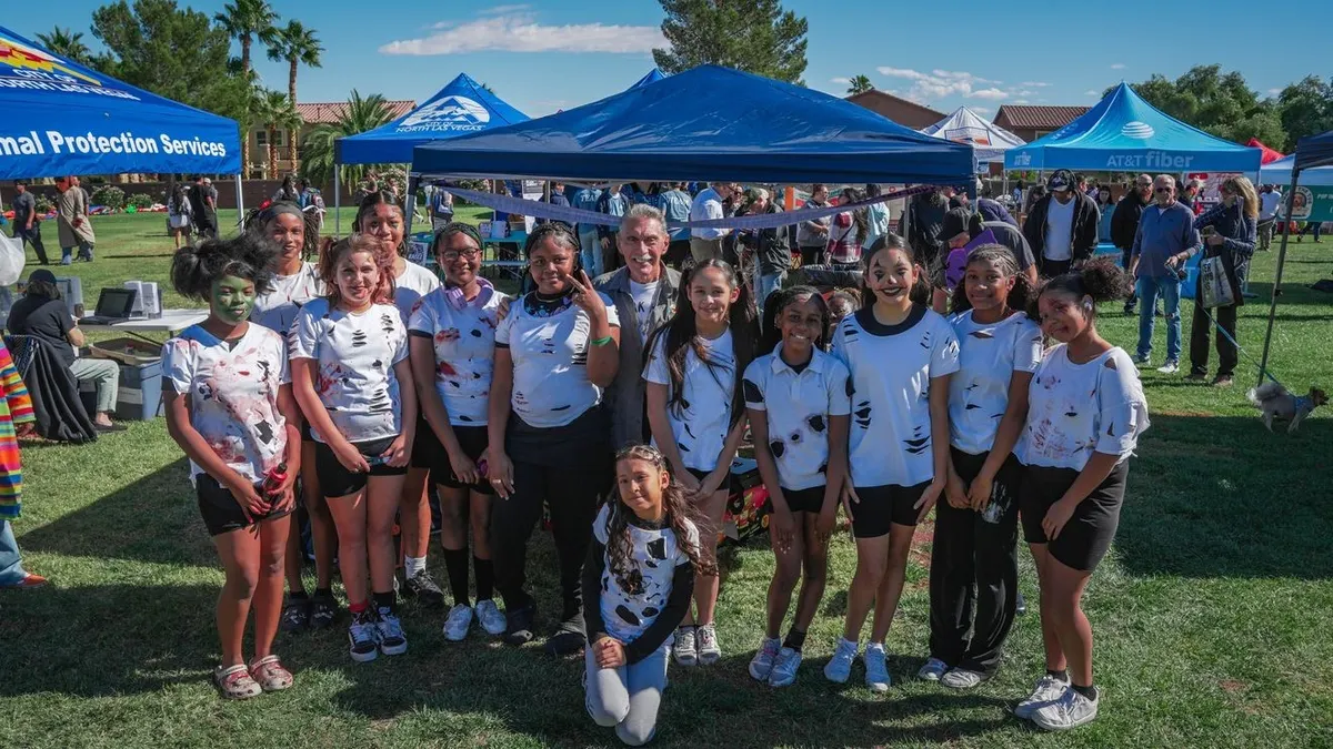 North Las Vegas şäherinde Paws in the Park baýramçylygy geçirildi