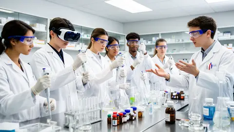Talyparyň dermançylyk laboratoriýasyna taýýarlygyny ýokarlandyrmak üçin wirtual taýýarlyk