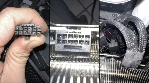 GeForce RTX 5080 grafika kartasynyň üç pinli adapteri bilen gyzgynlyk problemalary ýüze çykdy