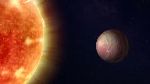 James Webb teleskopy ýanýan lavaly planetanyň uly bulutly goragyny tapdy