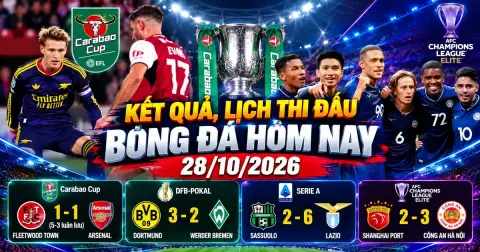 28-nji oktýabrda futbol oýunlarynyň netijeleri we meýilnamasy: CAHN taryhy ýeňiş gazandy, Arsenal şowsuzlyga sezewar boldy