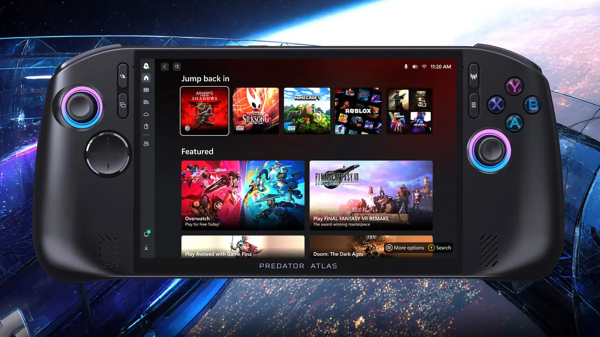 Acer Predator Atlas 8 oýun konsoly ABŞ-da 1-nji noýabrda satuwa çykýar