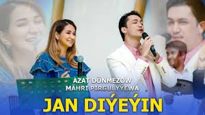 Azat Donmezow & Myahri Pirgulyyewa - Jan diyeyim (toy version) 2023