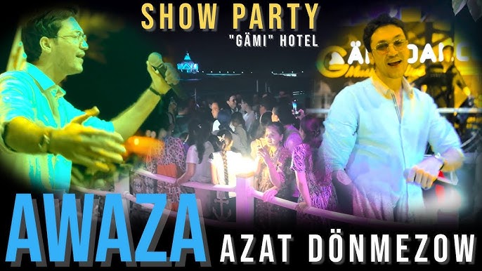 AZAT DÖNMEZOW - MEN HOWADA (mood video AWAZA _GÄMI_ HOTEL SHOW PARTY 2024)