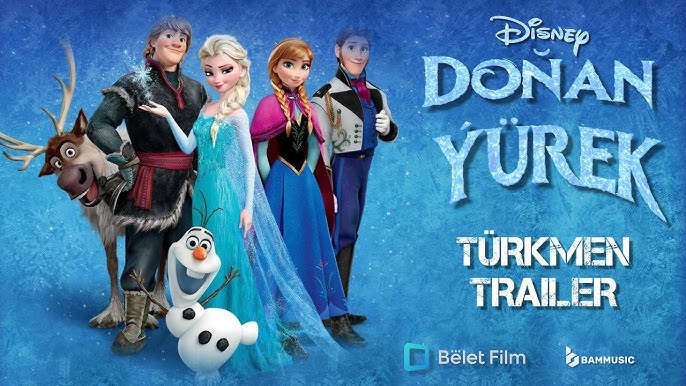 DOŇAN ÝÜREK (Frozen - Холодное сердце) Turkmen Trailer 2024